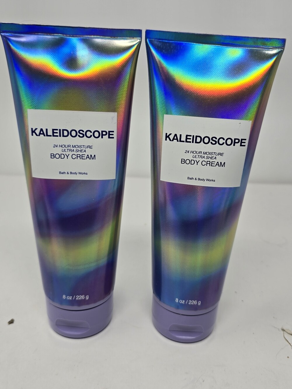 New Bath And Body Works Kaleidoscope Body Cream 2 Bottles 8 Oz
